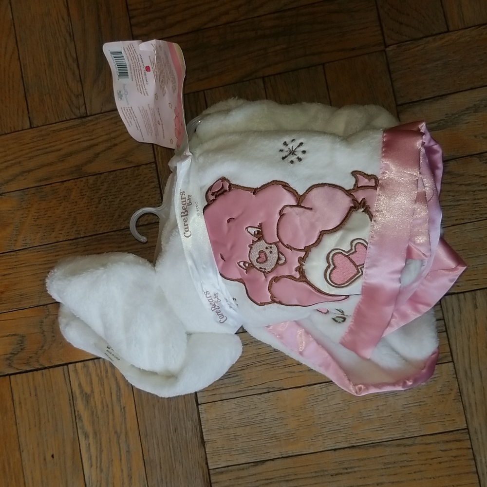 Care bears blanket and hat ultra soft